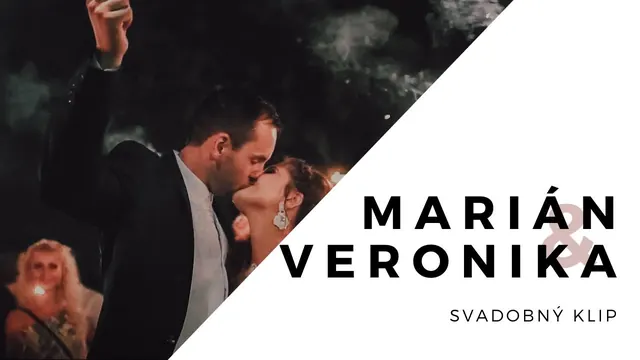 Svadobné video Veronika a Marián – svadobný klip, svadobný kameraman Košice a Prešov